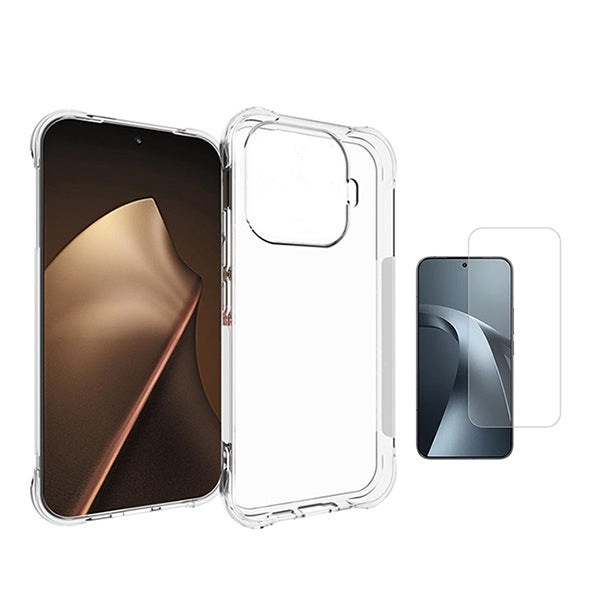 Kit Capa Superprotect Anti-Shock + Película de Vidro Clearglass PHONECARE Para Xiaomi 17T 5G - Transparente