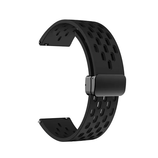 Bracelete MagneticBreathSilicon PHONECARE Para Garmin Approach S44 - Preto