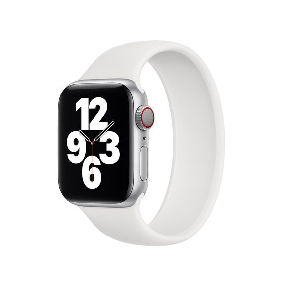 Bracelete Solo SiliconSense para Apple Watch SE 3 - 40mm (Pulso:164-177mm) - Branco