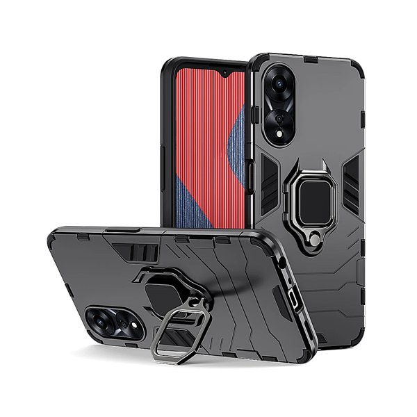 Capa Military Defender para Oppo A58 - Preto