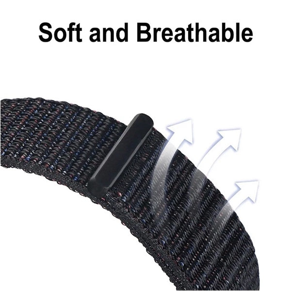 Bracelete Nylonsense PHONECARE Para Honor Watch 5 Pro - Preto