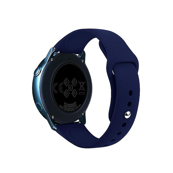 Bracelete Smoothsilicone PHONECARE Para Honor Watch 6 Plus - Azul Escuro