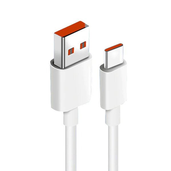Cabo de Carga Turbo Fast Charge 5A Type-C 1M para Xiaomi Redmi Note 11 4G