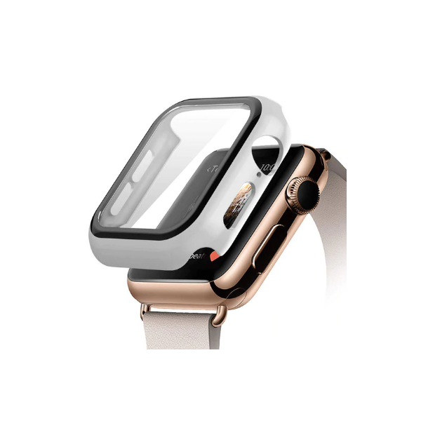 Capa Anti-Impacto para Apple Watch Series 7 - 45mm - Branco