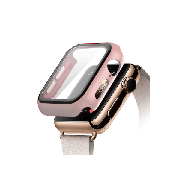 Capa Anti-Impacto para Apple Watch Series 7 - 45mm - Rosa