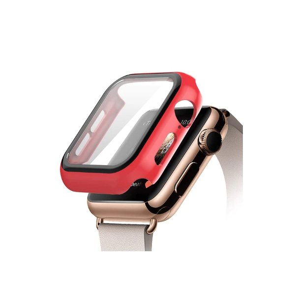 Capa Anti-Impacto para Apple Watch SE 3 - 40mm - Vermelho