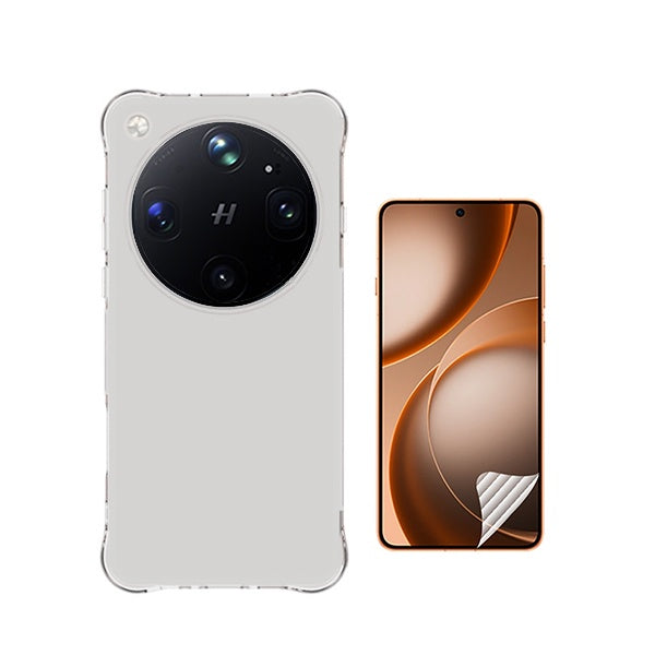 Kit Capa Superprotect Anti-Shock + Pelicula Hydrogel Frente PHONECARE Para Oppo Find X9 Ultra - Transparente