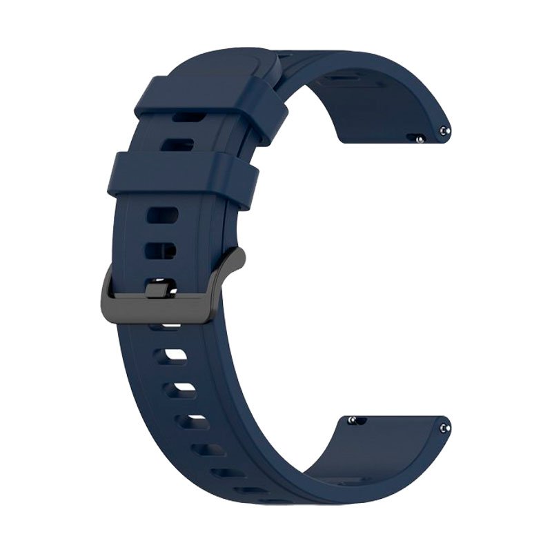 Bracelete SmoothSilicone com Fivela para Xiaomi Mi Watch - Azul Escuro
