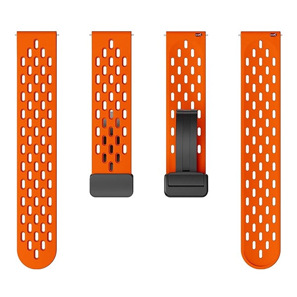 Bracelete MagneticBreathSilicon PHONECARE Para Garmin Venu 4 - 45 mm - Laranja
