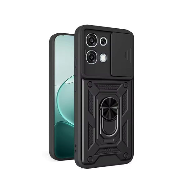 Capa Magnetic Slide Window PHONECARE Para Oppo A6 Pro 4G - Preto