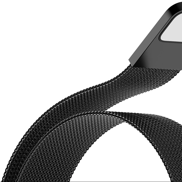 Bracelete Milanese Loop Fecho Magnético PHONECARE Para Samsung Galaxy Watch8 44mm Bluetooth - Preto