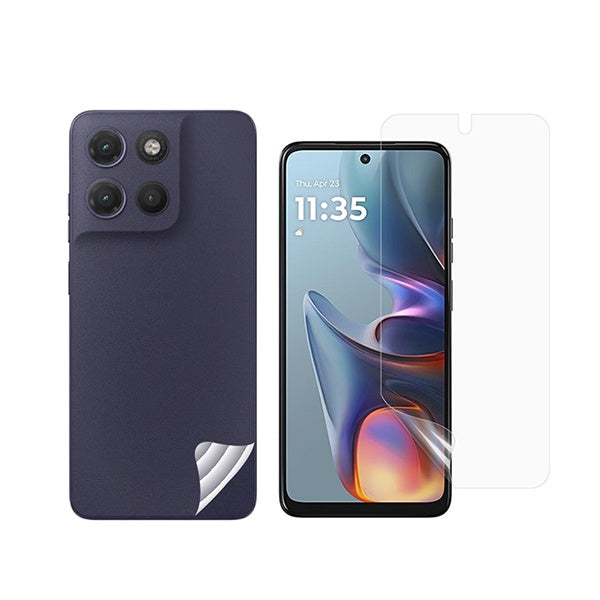 Kit Película Hydrogel Frente e Verso PHONECARE Para Motorola Moto G17