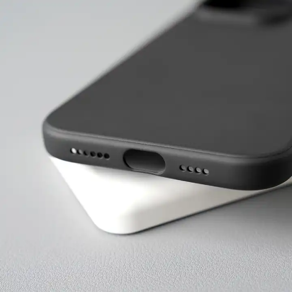 Kit 2x Capa Silicone Líquido PHONECARE Para Apple iPhone 17 Pro Max - Preto / Rosa