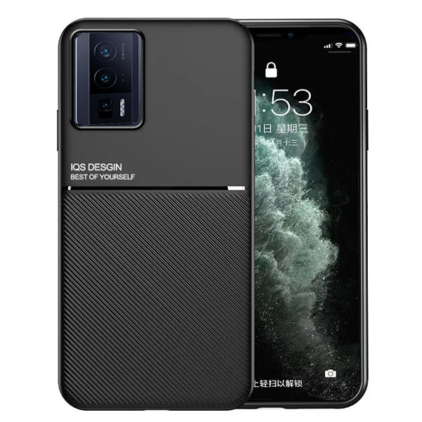 Capa Magnetic Lux para Xiaomi Poco F5 Pro - Preto