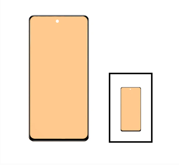 Kit 2 Vidros Temperados CeramicGlass Full Cover para Xiaomi 12 Lite - Transparente/Preto