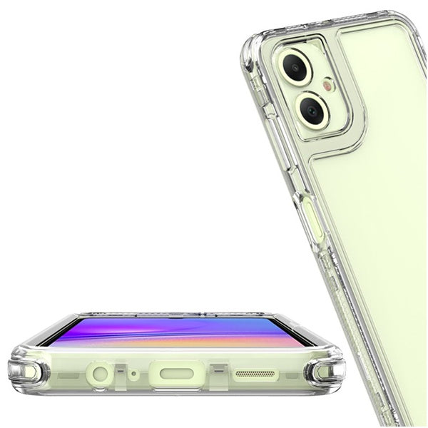Kit Capa 360° Impact Protection + 1 Gripholder + 1 Suporte PHONECARE Para Samsung Galaxy A07 - Transparente/Branco