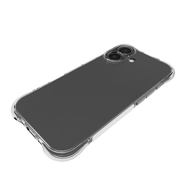 Kit Capa Silicone + Superprotect PHONECARE Para Apple iPhone 17 - Preto / Transparente