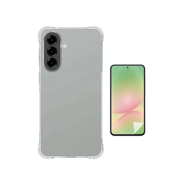 Kit Capa Superprotect Anti-Shock + Pelicula Hydrogel Frente PHONECARE Para Samsung Galaxy A57 5G - Transparente