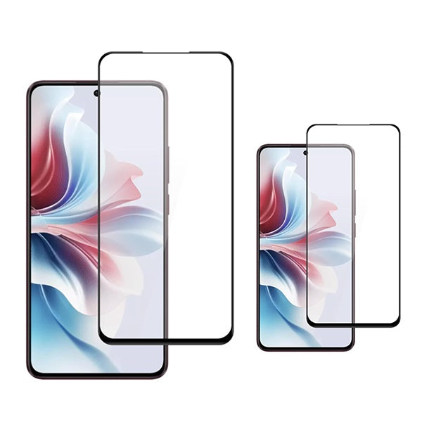 Kit 2 Vidros Premium Full Cover PHONECARE Para Oppo Reno15