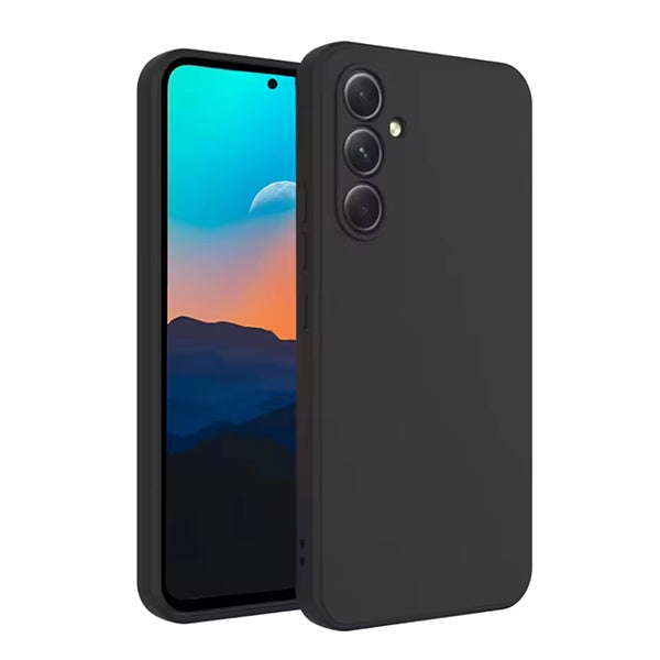Capa Silicone Líquido Phonecare Para Samsung Galaxy A56 5G - Preto