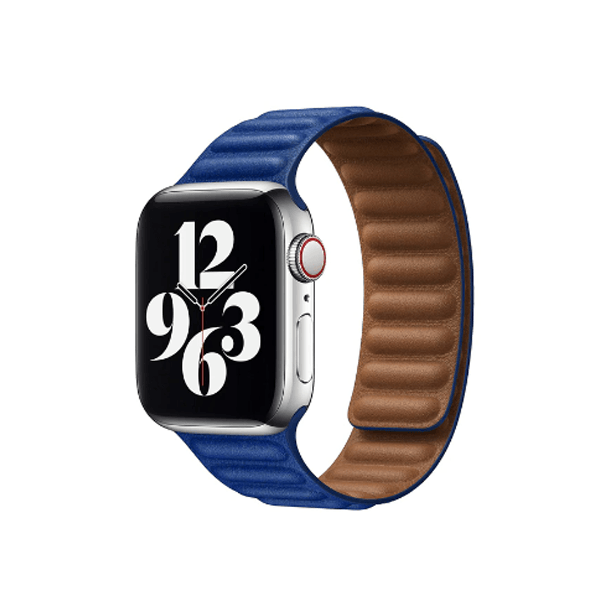 Bracelete Magnetic Smoothsilicone PHONECARE Para Apple Watch Series 12 - 46mm - Azul
