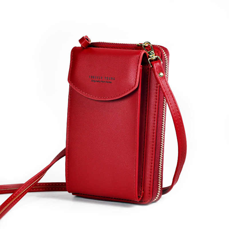 Carteira / Mala a TiraColo All-in-one para Wiko - Vermelho