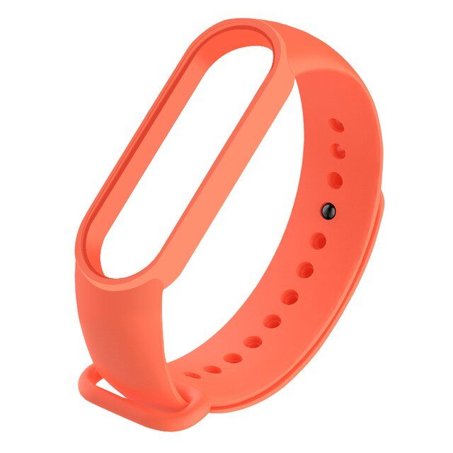 Bracelete SmoothSilicone para Xiaomi Mi Band 4 - Laranja