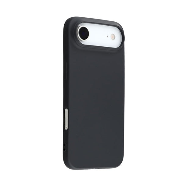 Kit Vidro Clearglass + Capa Silicone Líquido + Suporte L PHONECARE Para Apple iPhone 17 Air - Preto