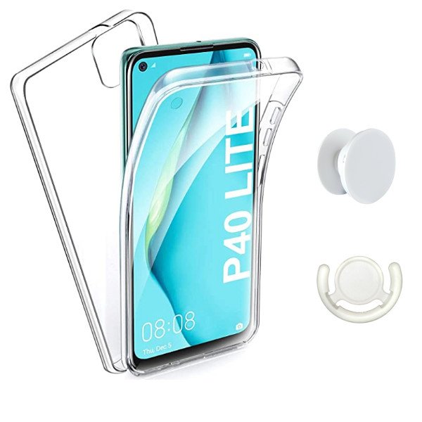 Kit Capa Superprotect Anti-Shock + Película de Vidro Anti-Spy para Apple iPhone 16 Plus - Transparente