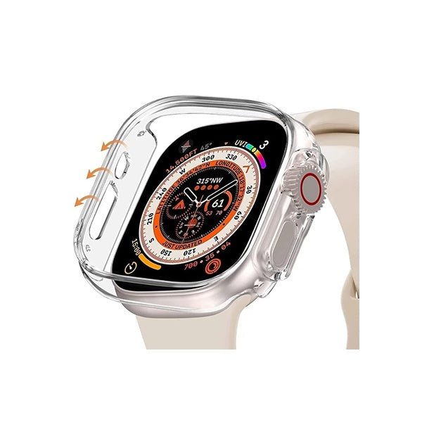 Capa 360° Impact Protection PHONECARE Para Apple Watch Ultra 3 - Transparente