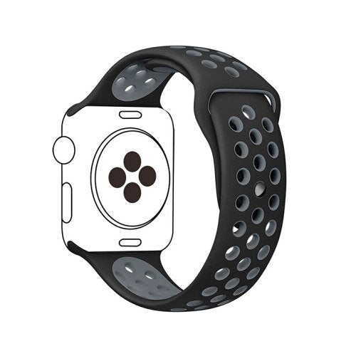 Bracelete Sportystyle PHONECARE Para Apple Watch Ultra 4 - Preto / Cinza