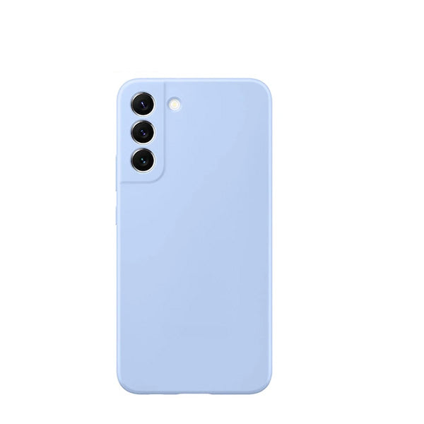Capa Silicone Líquido para Samsung Galaxy S24 5G - Azul Claro