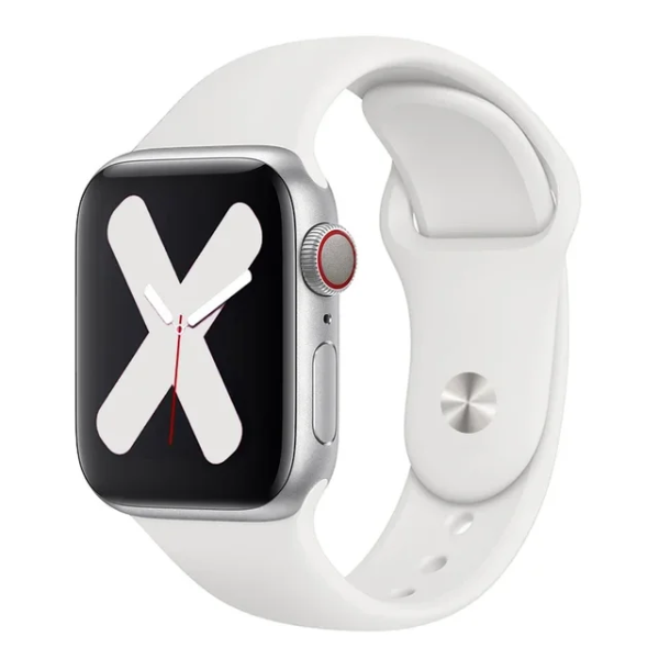 Bracelete Smoothsilicone PHONECARE Para Apple Watch Series 12 - 42mm - Branco