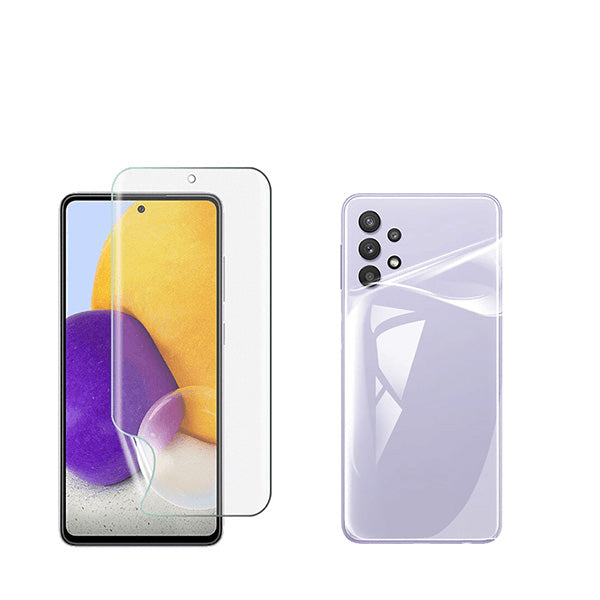 Kit Película Hydrogel Full Cover Frente e Verso para Samsung Galaxy A35 5G - Transparente