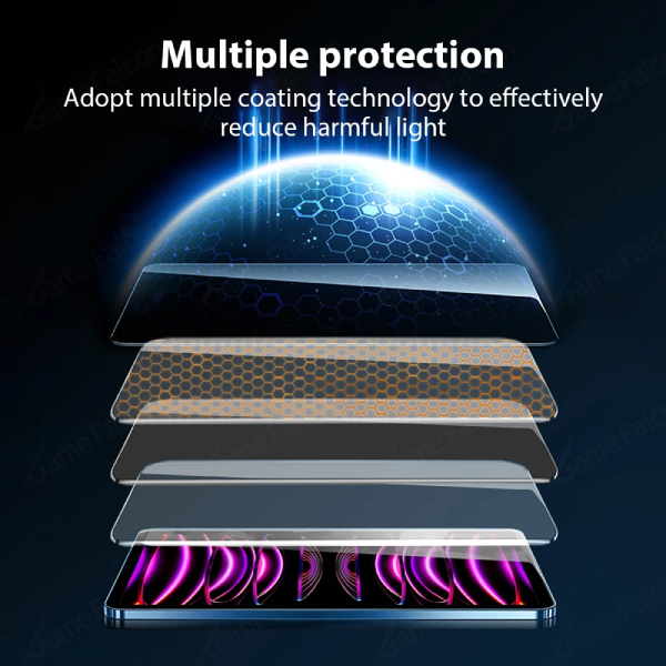 Kit 2 Vidro Temperado Premium Full Cover PHONECARE Para Xiaomi Redmi Pad 2 4G