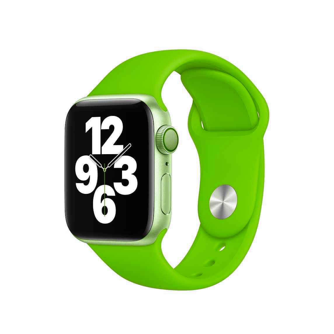 Bracelete Smoothsilicone PHONECARE Para Apple Watch Ultra 4 - Verde Alface