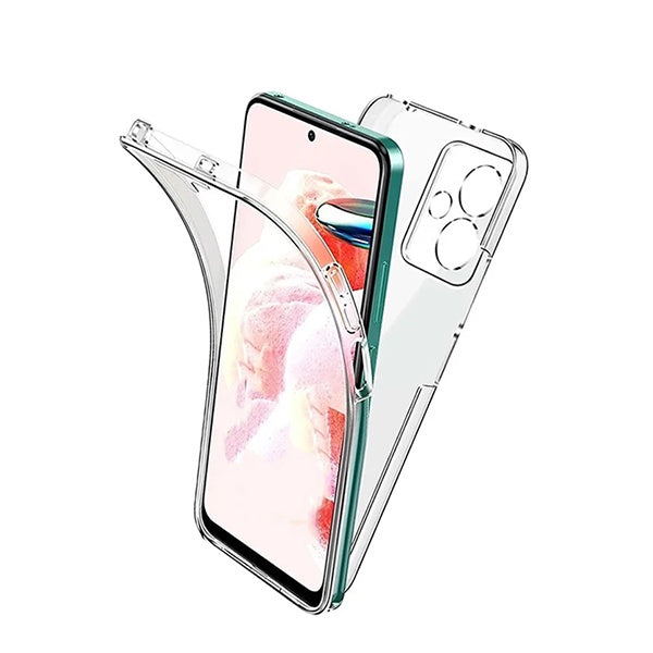 Capa 3x1 360° Impact Protection para Xiaomi Poco M6 4G - Transparente
