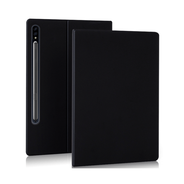 Capa Silicone Líquido para Samsung Galaxy Tab S8 - Preto
