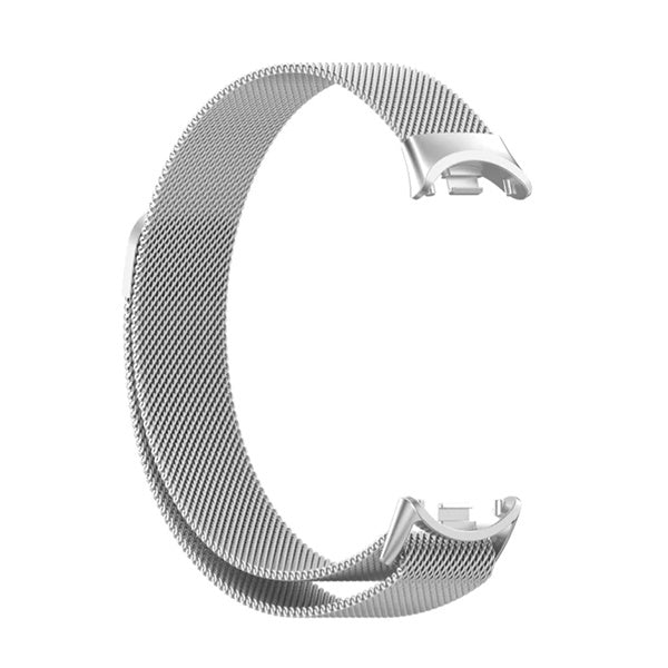 Bracelete Milanese Loop Fecho Magnético PHONECARE Para Xiaomi Mi Band 10 - Cinza