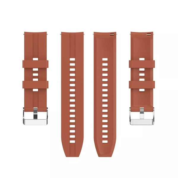 Bracelete Smoothsilicone com Fivela PHONECARE Para Garmin Venu 4 - 45 mm - Castanho