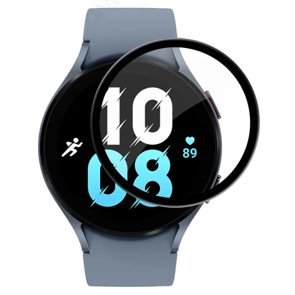 Película Protectora de Ecrã Gel Full Cover Com bordas Pretas para Samsung Galaxy Watch6 40mm Bluetooth