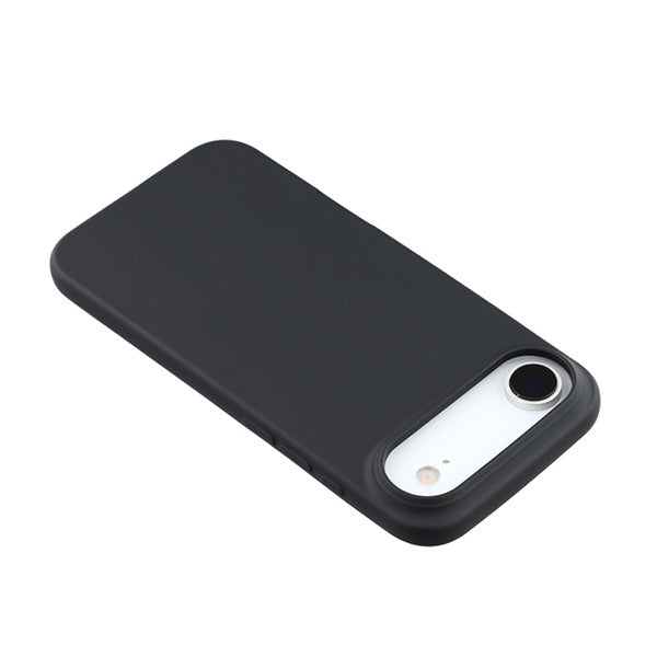 Kit Vidro Clearglass + Capa Silicone Líquido + Suporte L PHONECARE Para Apple iPhone 17 Air - Preto