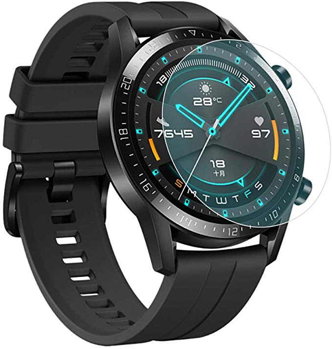 Película Protectora de Ecrã Vidro Temperado SmartWatch para Samsung Galaxy Watch3 4G 41mm