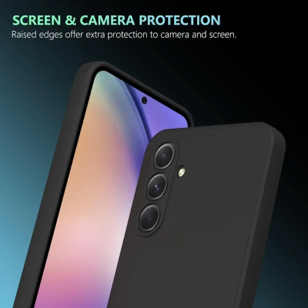 Kit Suporte Magnético Reforçado + Capa Silicone Líquido PHONECARE Para Samsung Galaxy A07 - Preto