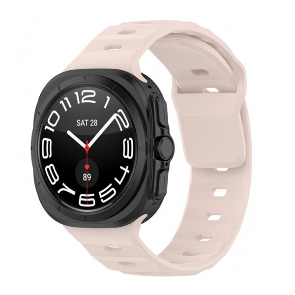 Bracelete Smoothsilicone PHONECARE Para Samsung Galaxy Watch Ultra2  - Rosa