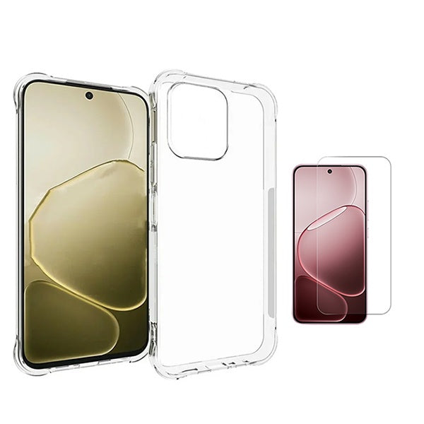 Kit Capa Superprotect Anti-Shock + Película de Vidro Clearglass PHONECARE Para Oppo A6 - Transparente