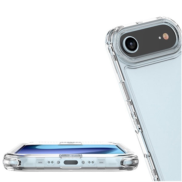 Kit Capa 360° Impact Protection + 1 Gripholder + 1 Suporte PHONECARE Para Apple iPhone 17 Air - Transparente/Preto