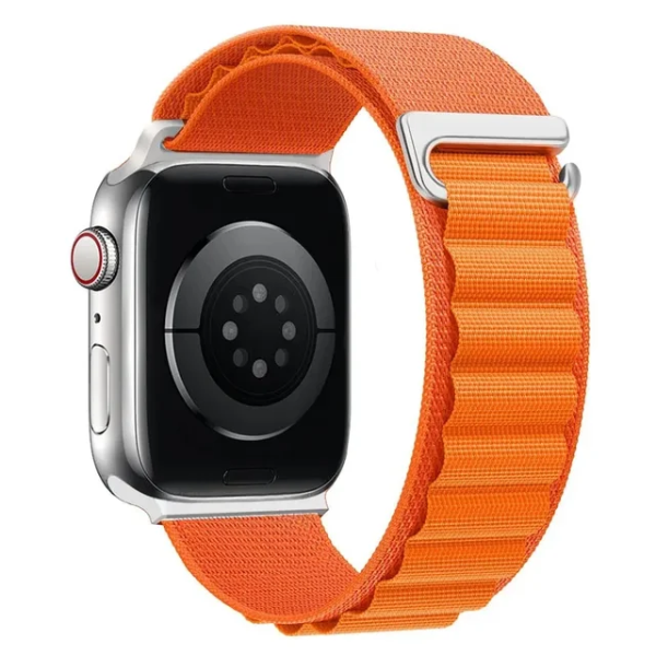 Bracelete Nylonsense Alpine M  Phonecare Para Apple Watch Series 11 - 42mm - Laranja