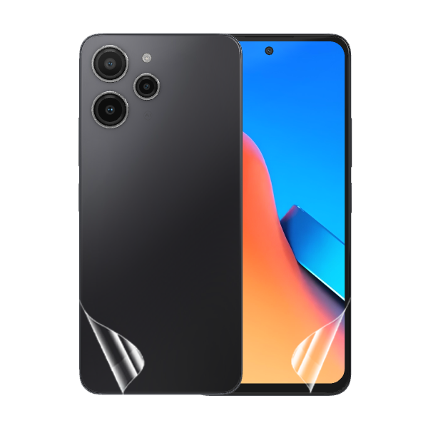 Película Hydrogel Full Cover Frente e Verso para Xiaomi Redmi 12 - Transparente