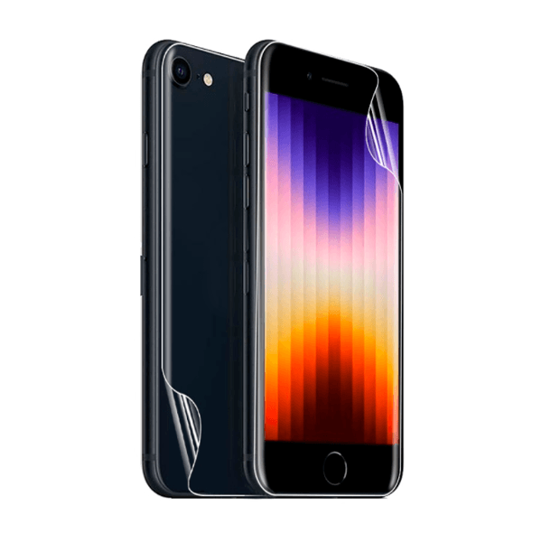 Película Hydrogel Full Cover Frente e Verso para Apple iPhone SE 2022 - Transparente